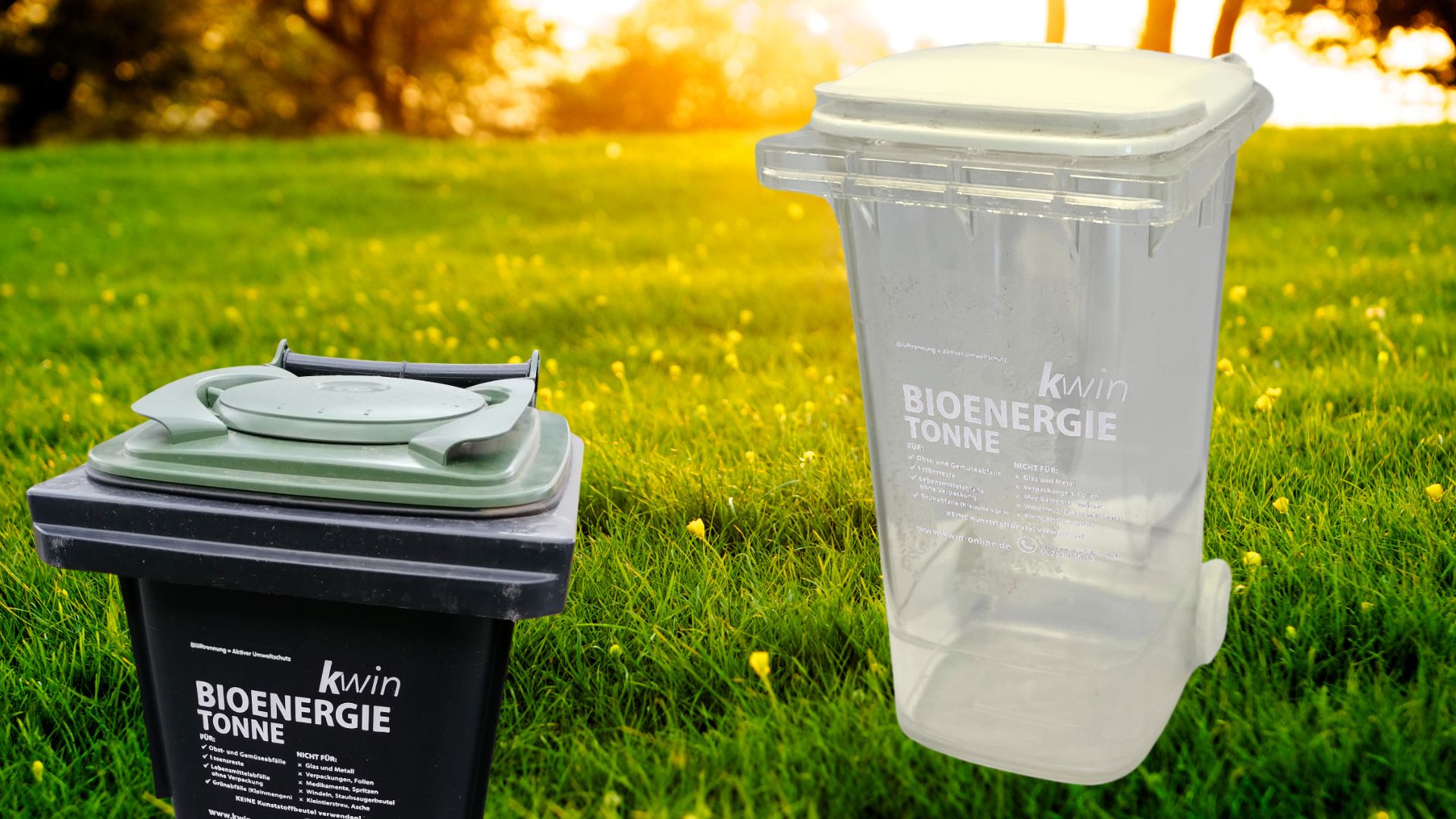 01.April 2025: KWiN informiert über die geplante Einführung der „gläsernen“ Biotonne; Foto: KWiN