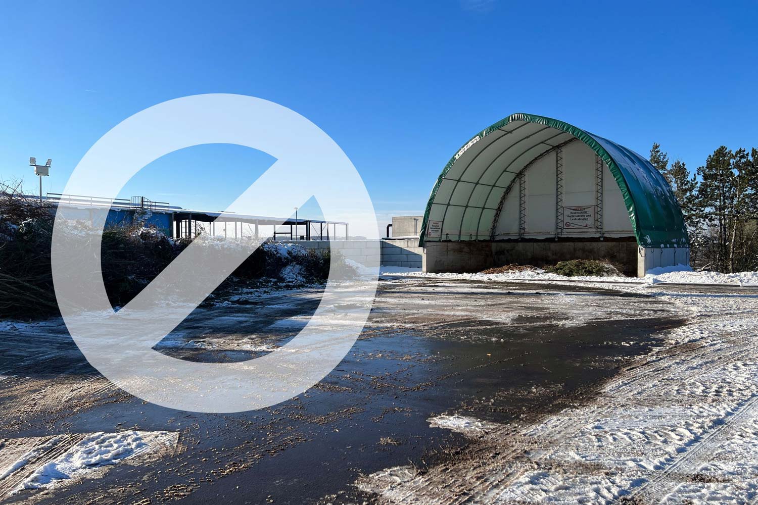 KWiN Grüngutplätze bei Schnee- und Eisglätte geschlossen, Foto: KWiN