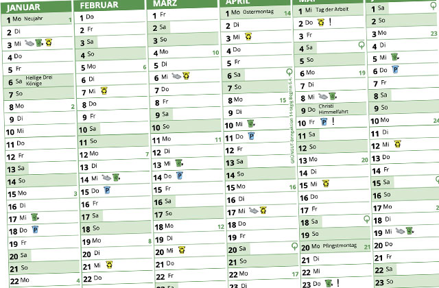 Abfallkalender & Abfuhrtermine